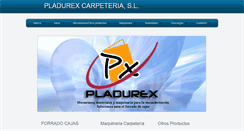 Desktop Screenshot of pladurex.com