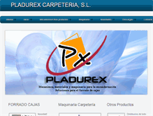 Tablet Screenshot of pladurex.com